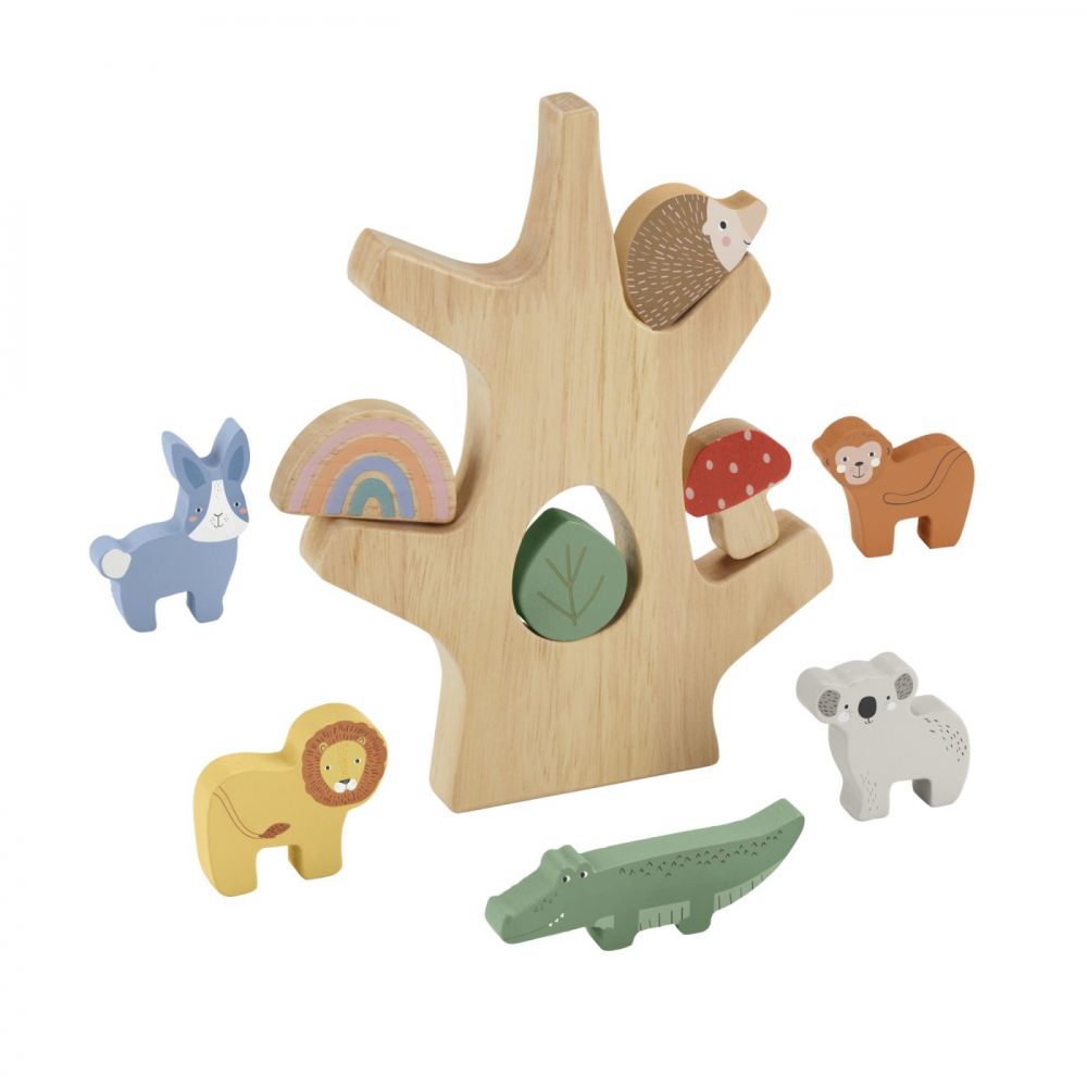 FISHER PRICE JUCARIE DIN LEMN COPACUL DE ECHILIBRU [6]