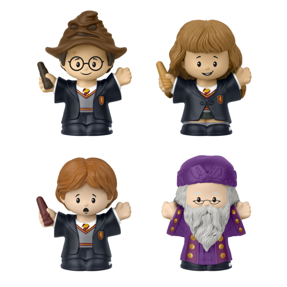 FISHER PRICE LITTLE PEOPLE COLLECTOR HARRY POTTER SET 4 FIGURINE [3]