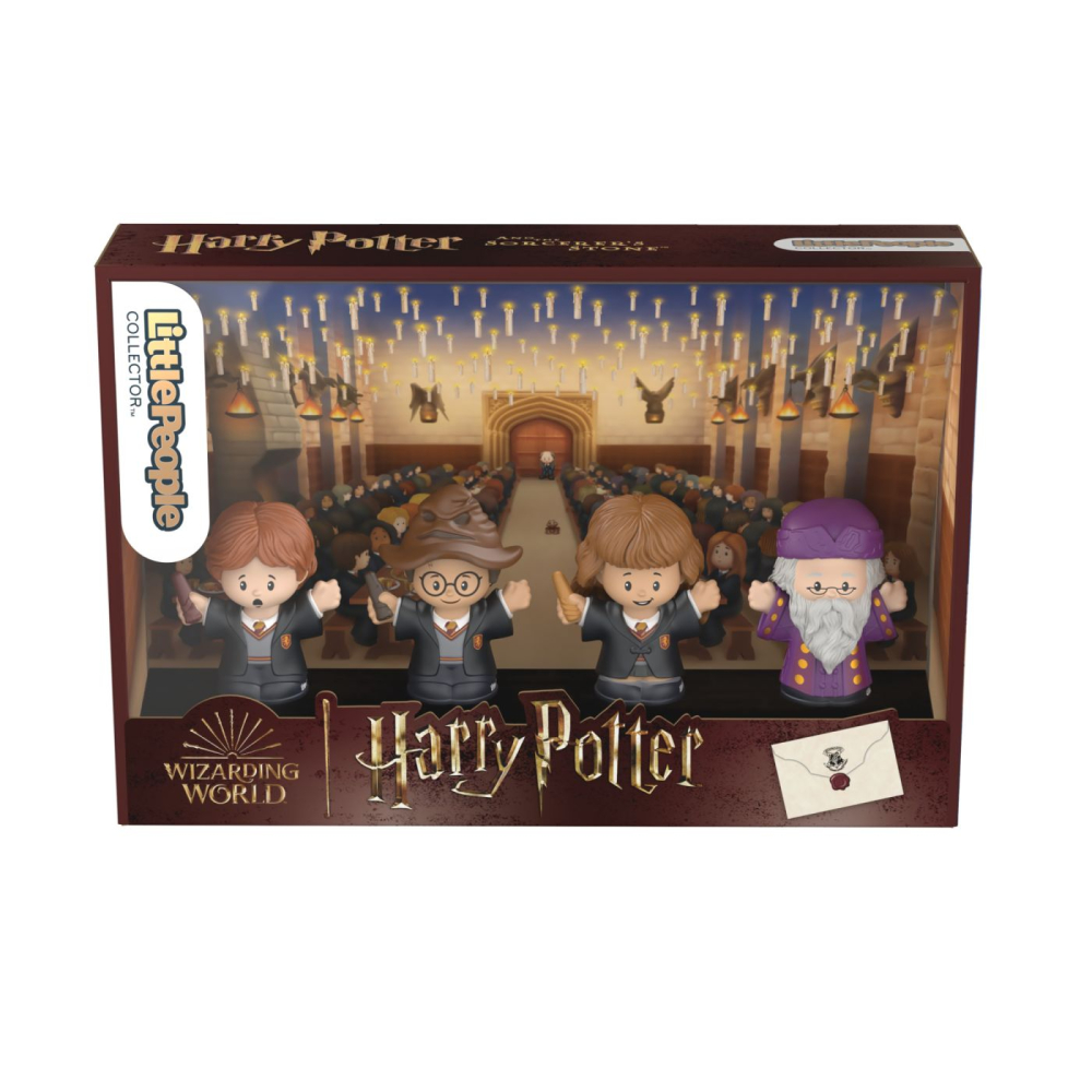 FISHER PRICE LITTLE PEOPLE COLLECTOR HARRY POTTER SET 4 FIGURINE [1]