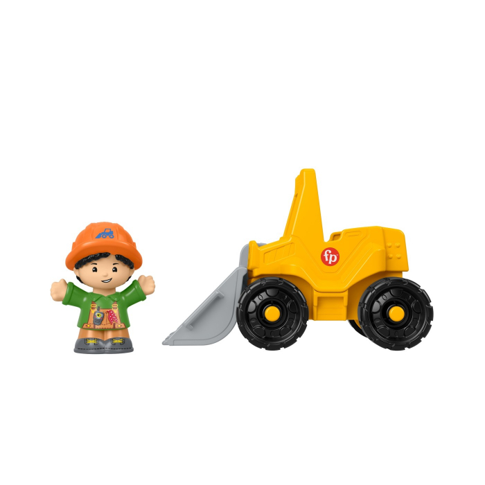 Fisher Price Little People - Vehicul Buldozer 10cm  [6]