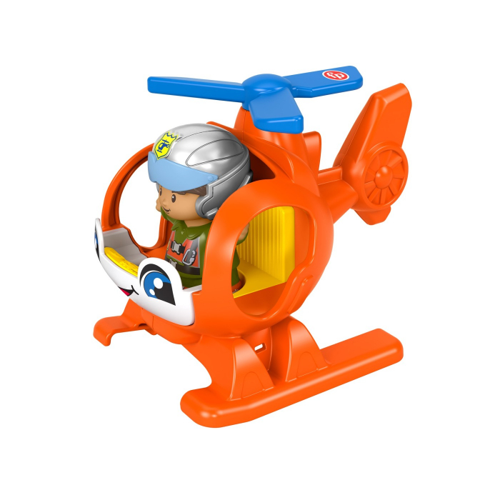 Fisher Price Little People - Vehicul Elicopter 10cm [5]