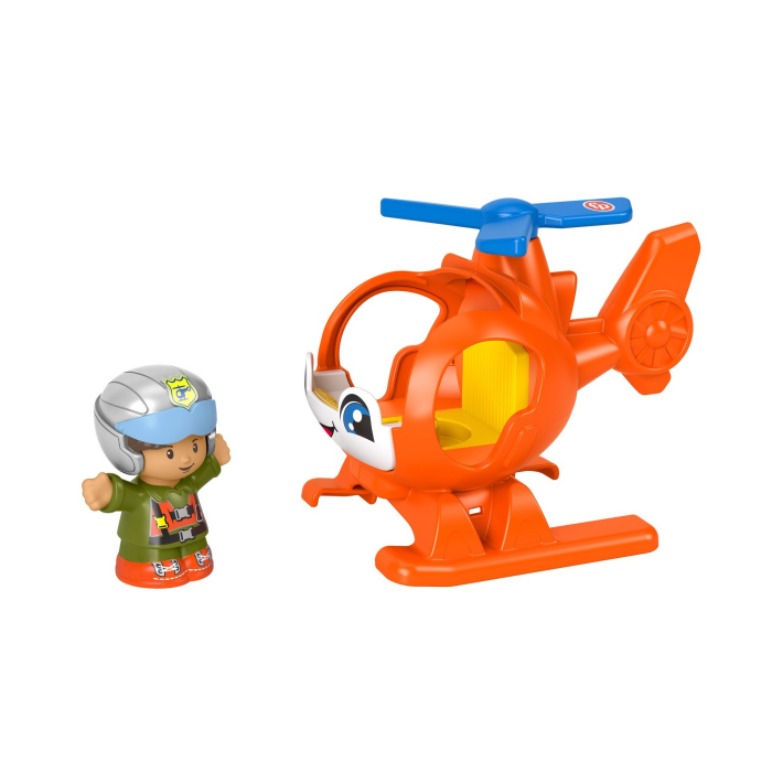 Fisher Price Little People - Vehicul Elicopter 10cm [3]