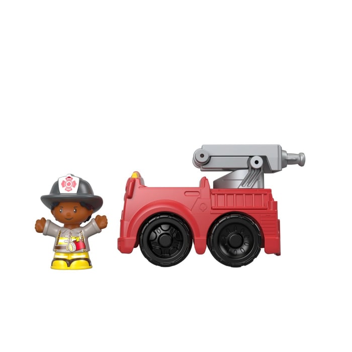 Fisher Price Little People - Vehicul Mașina de Pompieri 10cm [6]