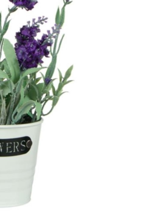 Flori de lavanda artificiale decorative in ghiveci tip galetusa [3]