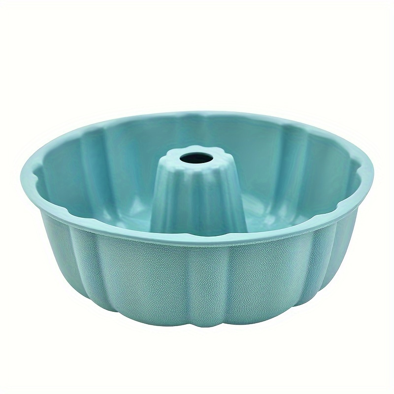 Forma de copt din silicon termorezistent pentru tort sau tarta,diverse culori,25x9 cm [2]