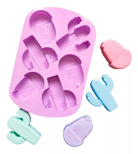 Forma din silicon pentru briose si biscuiti, forma cactus, 6 alveole,26x18x3 cm [3]