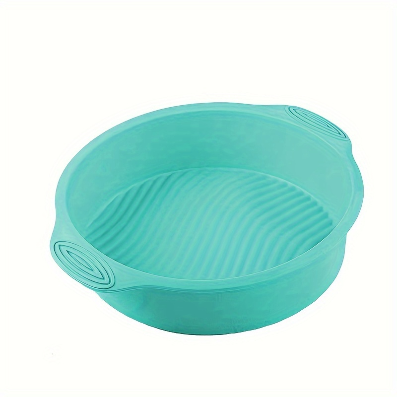 Forma din silicon pentru tort sau tarta,forma rotunda, diverse culori,29x22x6.5 cm [2]