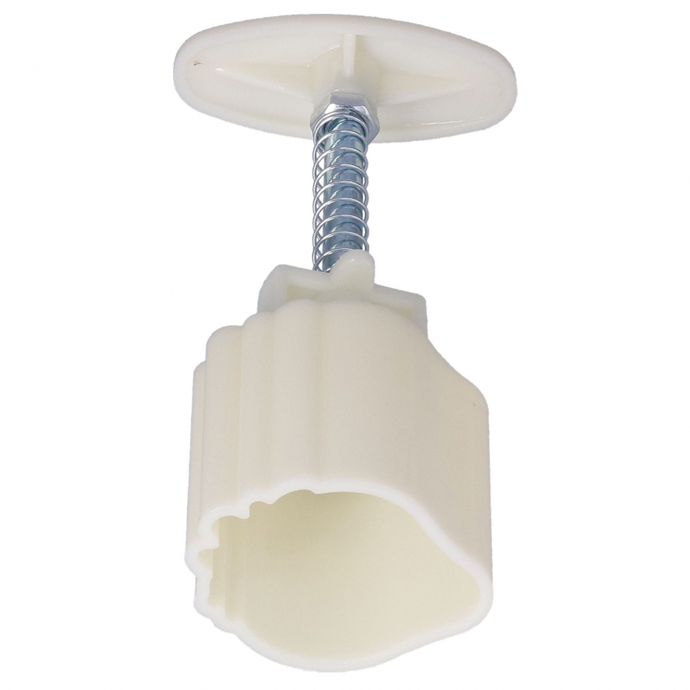 Forma pentru prajituri, 2 matrite capsuna, plastic, alb [3]