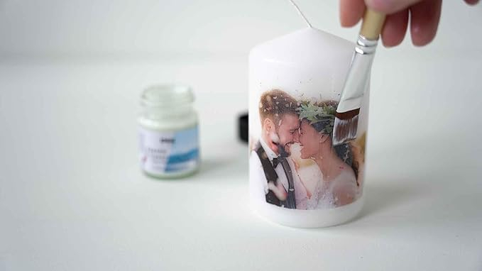 Foto Transfer Potch Satin Varnish-Lac de acoperire pentru sigilarea inaginilor de pe lumanari,50 ml [3]
