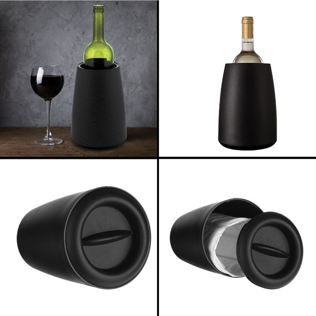 Frapiera cu punga de gheata detasabila pentru sticla,plastic,negru,15x20 cm [3]