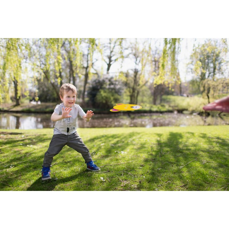 Frisbee zburator Ursulet,plastic,gakben,21.5 cm [2]