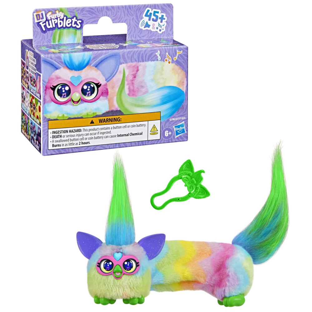 FURBY DJ FURBLETS JUCARIE INTERACTIVA CAN DEE [7]