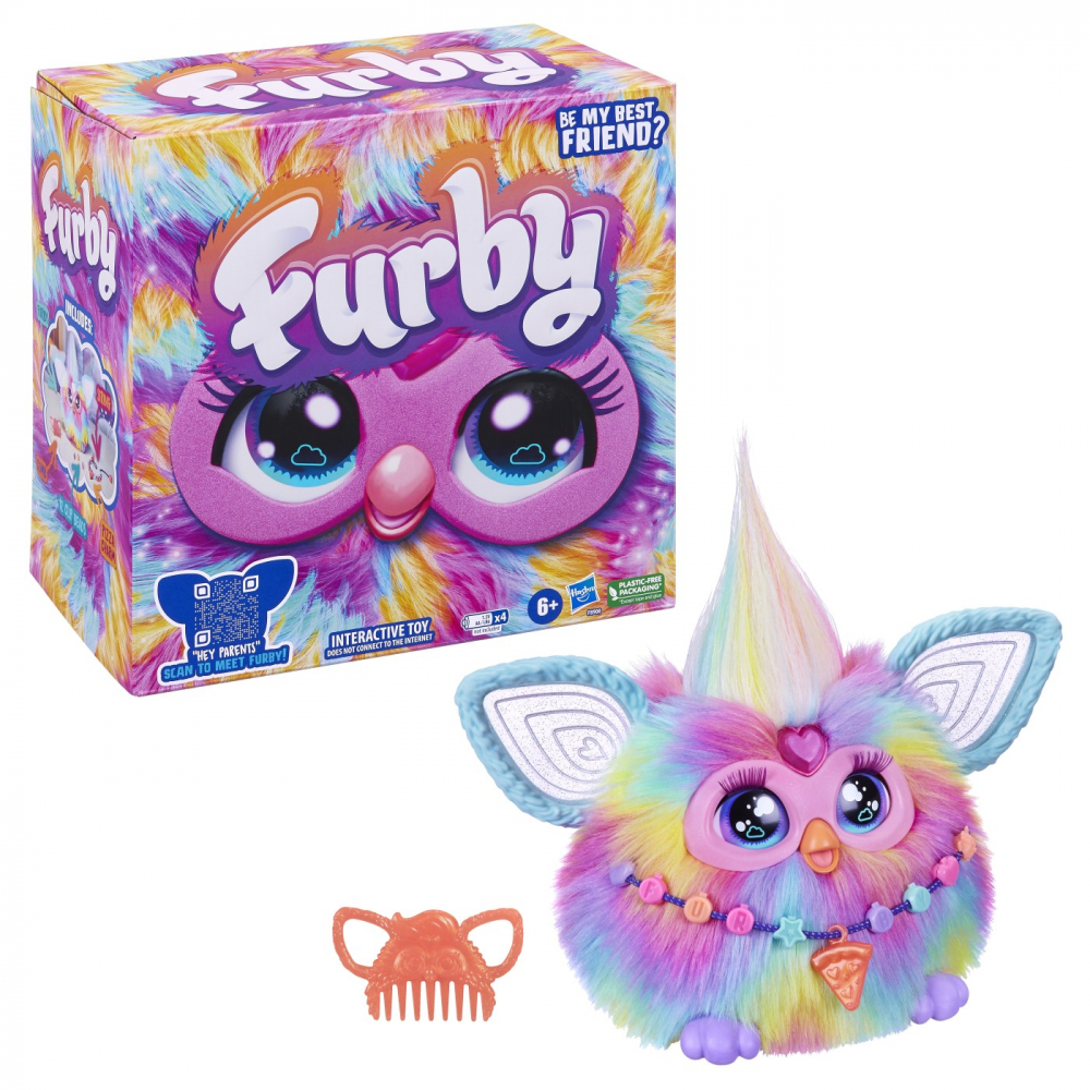 FURBY JUCARIE DE PLUS INTERACTIVA FURBY TIE DYE [3]