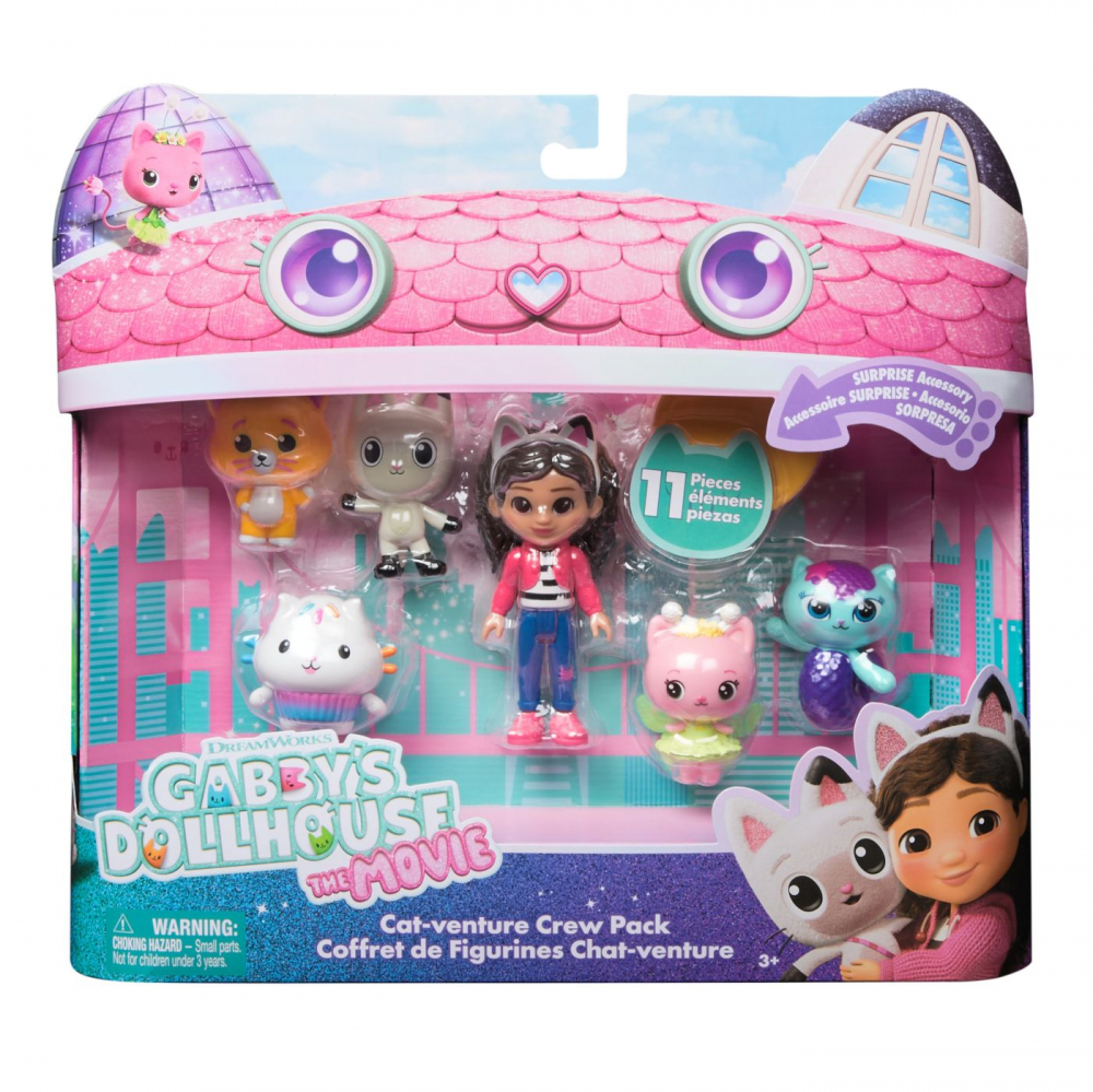 GABBY DOLLHOUSE FILMUL SET FIGURINE ECHIPA CAT-VENTURE [1]