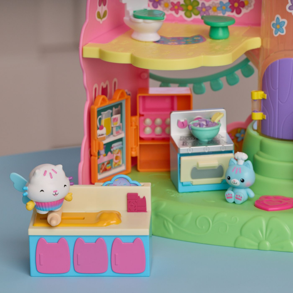 GABBYS DOLLHOUSE FAIRYLANDIA SET DE JOACA BUCATARIA MAGICA A PISICII CAKEY CU FIGURINE SI ACCESORII [7]