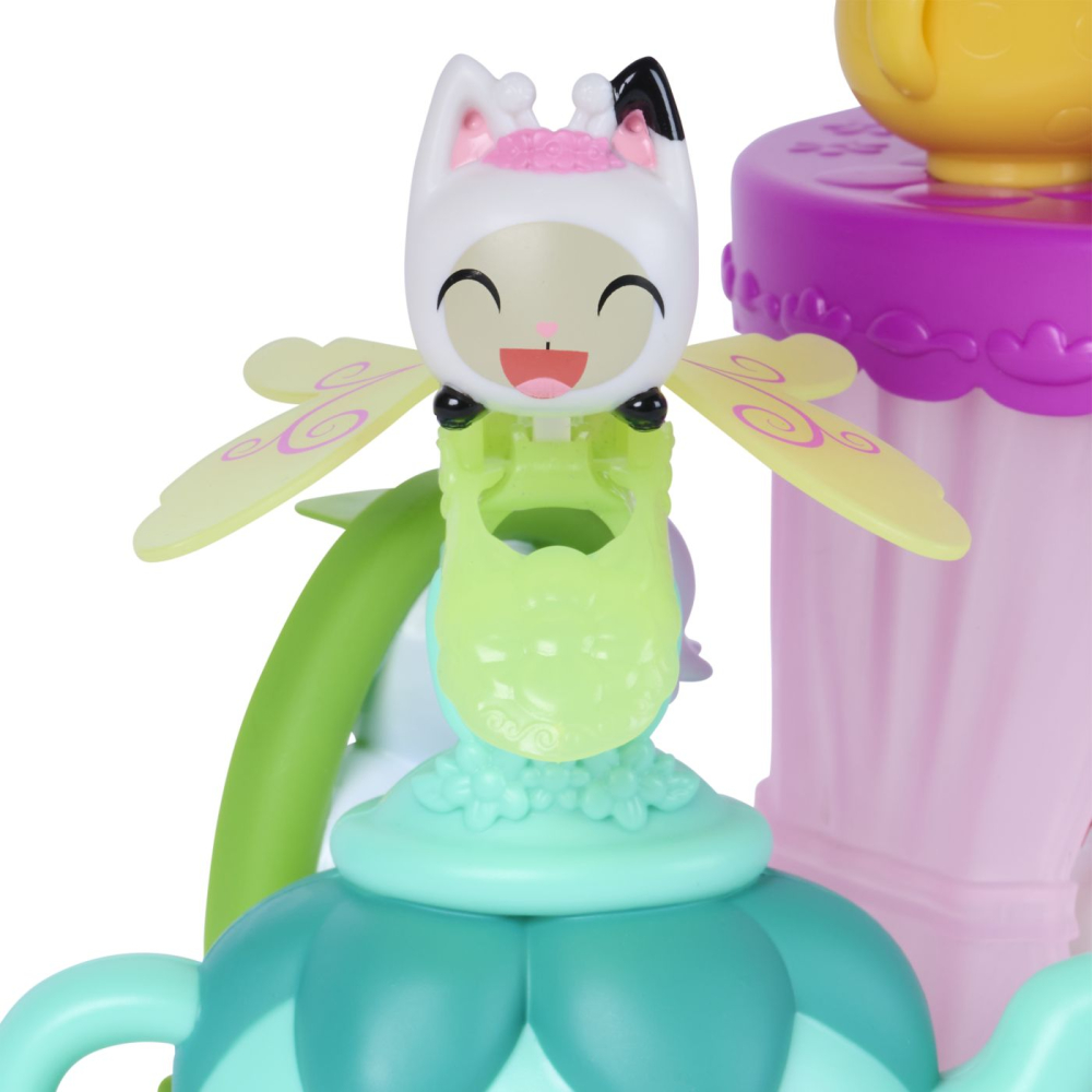 GABBYS DOLLHOUSE FAIRYLANDIA SET DE JOACA PETRECERE CU CEAI CU FIGURINE SI ACCESORII [11]