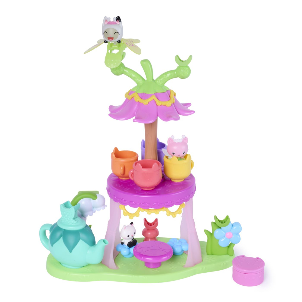 GABBYS DOLLHOUSE FAIRYLANDIA SET DE JOACA PETRECERE CU CEAI CU FIGURINE SI ACCESORII [9]