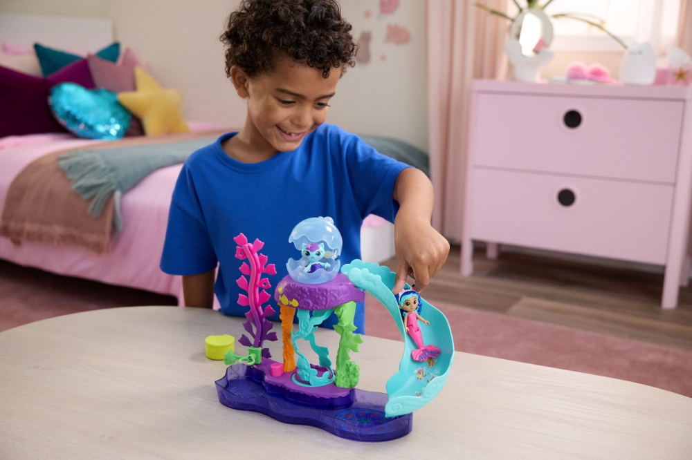 GABBYS DOLLHOUSE FILMUL SET ACVARIUL COLORAT CU FIGURINA SI ACCESORII [4]