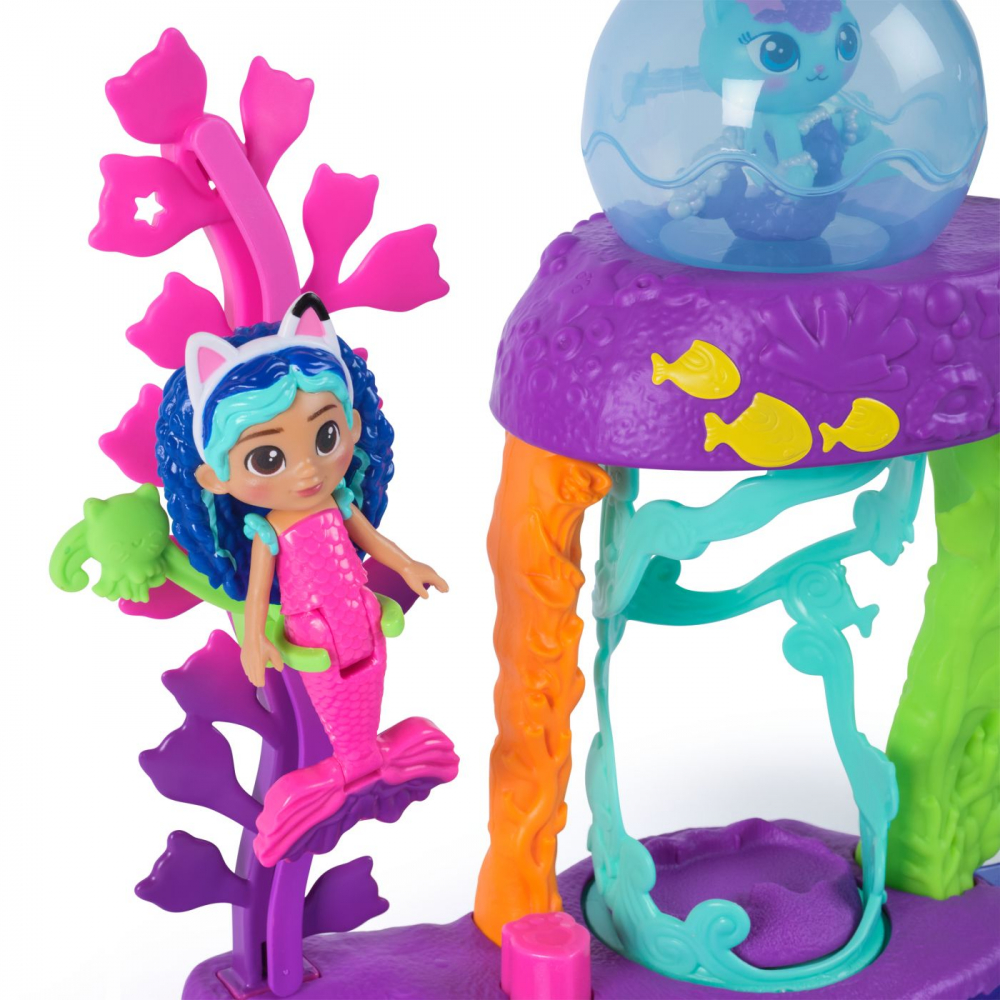 GABBYS DOLLHOUSE FILMUL SET ACVARIUL COLORAT CU FIGURINA SI ACCESORII [10]