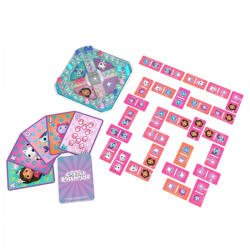 Set 3 jocuri de societate Gabbys Dollhouse,4-8 ani [5]
