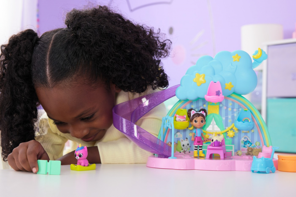 GABBYS DOLLHOUSE SET CAMERA DE JOACA KITTY CARE EAR PURRFECT [4]