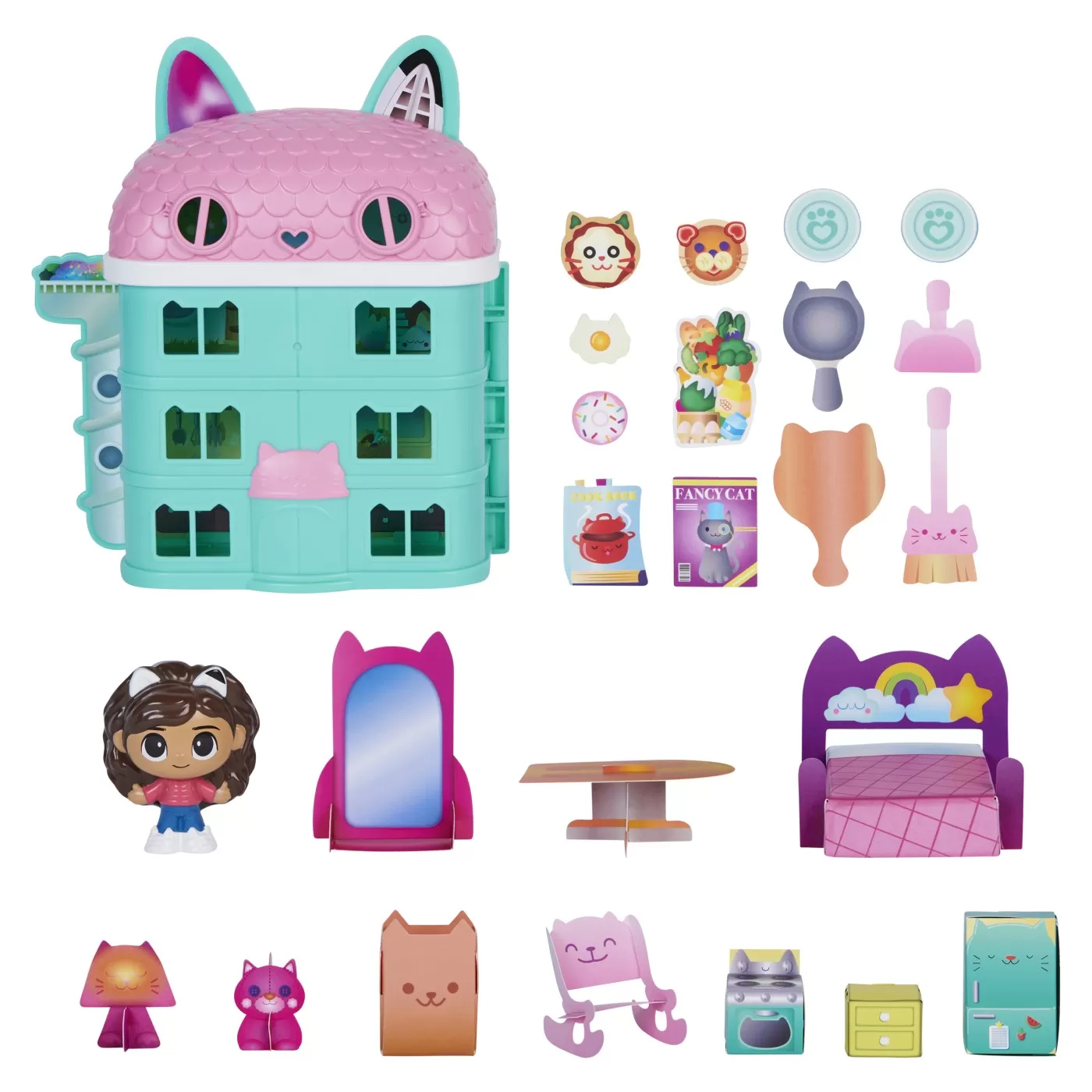Gabbys Dollhouse Set Mini Casa De Papusi A Lui Gabby [2]