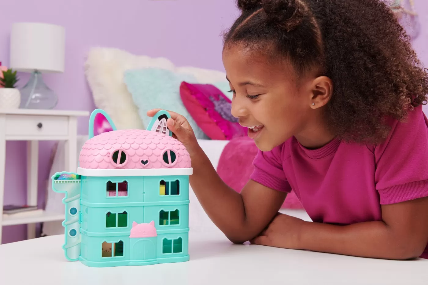 Gabbys Dollhouse Set Mini Casa De Papusi A Lui Gabby [3]