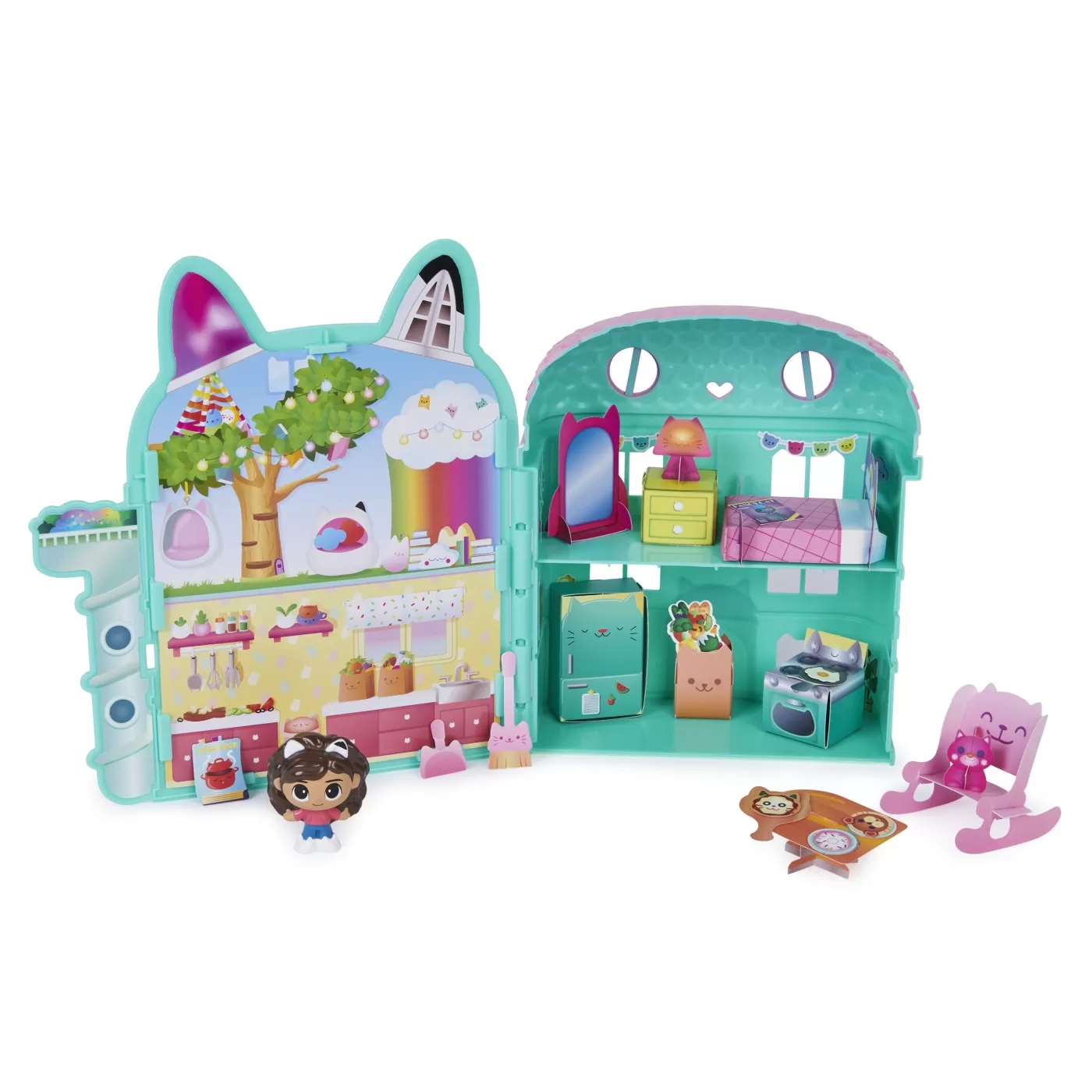 Gabbys Dollhouse Set Mini Casa De Papusi A Lui Gabby [5]