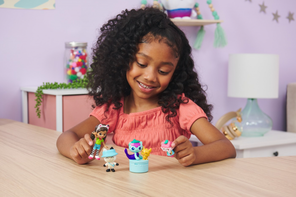 Set de joaca Gabbys Dollhouse-set camping cu 4 figurine [3]