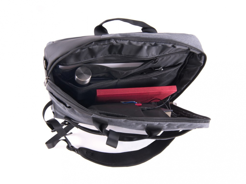 Geantă laptop Pulse Neptun 15,6'', 33x47x13 cm,gri [7]