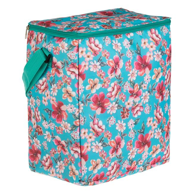 Geanta termoizolanta pentru alimente si bauturi,turcoaz,15 litri,26x18x32 cm [2]