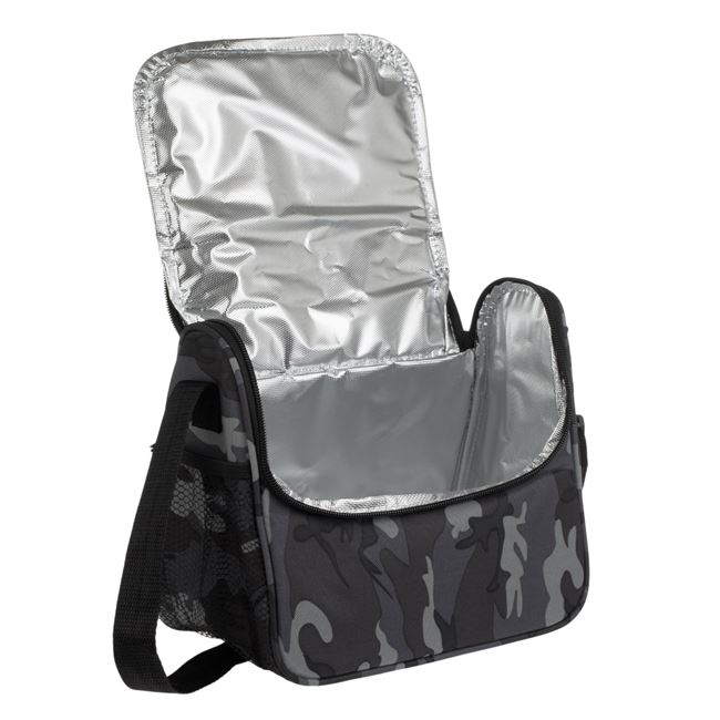 Geanta termoizolanta pentru alimente si bauturi,verde-negru,24x15x21 cm, 7 litri [2]