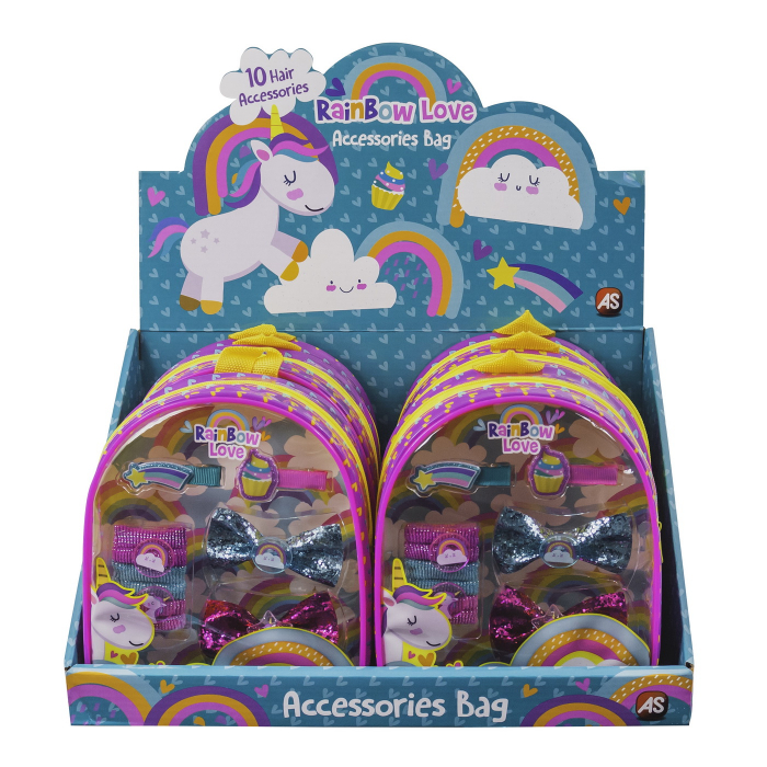 Gentuta cu accesorii rainbow love [5]