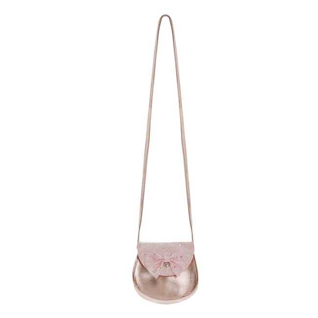 Gentuta pentru fetite cu fundita,roz,12x5x11 cm [2]