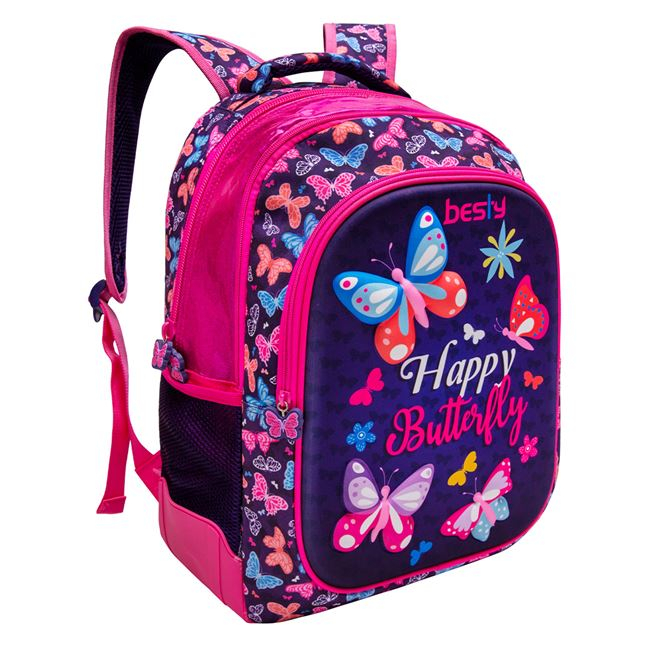 Ghiozdan 3 compartimente fete pentru scoala [2]