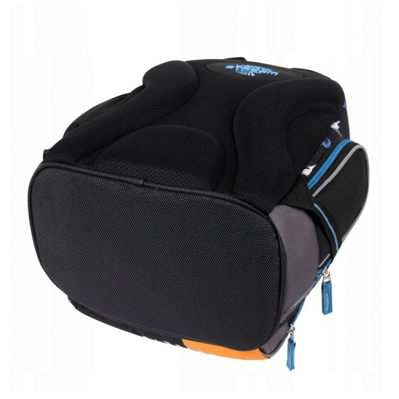 Ghiozdan Bambino Space pentru scoala, 2 compartimente, 3 buzunare, negru,31x20x37 cm [9]