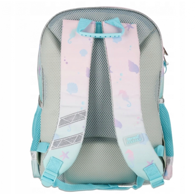 Ghiozdan fete Starpak Mermaid pentru scoala cu 3 compartimente,39.5x29x20 cm [3]
