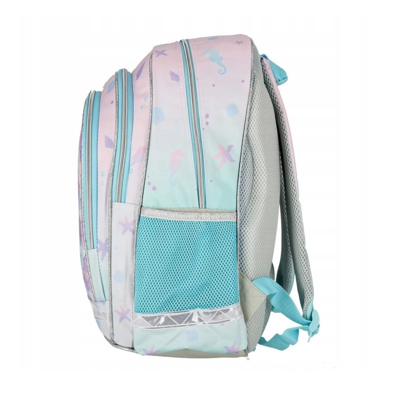 Ghiozdan fete Starpak Mermaid pentru scoala cu 3 compartimente,39.5x29x20 cm [5]