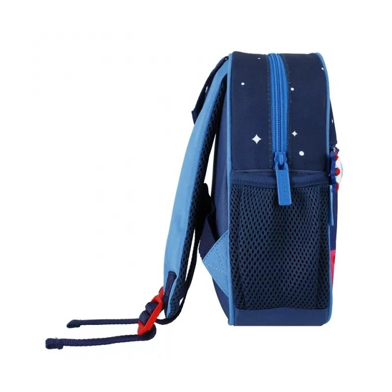 Ghiozdan gradinita Astronaut,1 compartiment, negru cu albastru, 26 cm [4]
