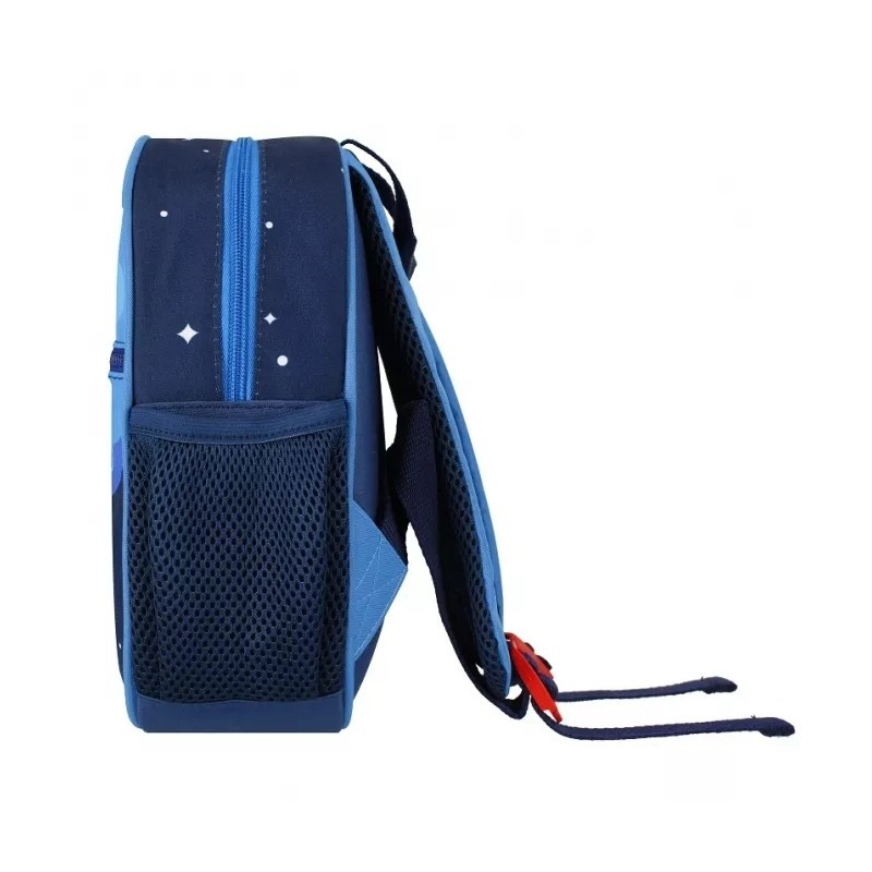 Ghiozdan gradinita Astronaut,1 compartiment, negru cu albastru, 26 cm [5]