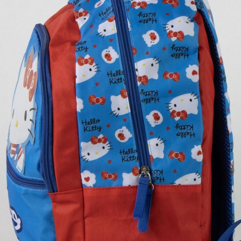 Ghiozdan gradinita Hello Kitty, 3 compartimente, 31x40x14 cm [5]