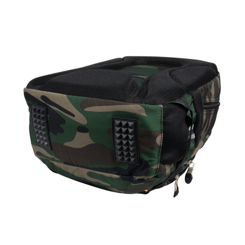 Ghiozdan pentru clasele I-IV cu 3 compartimente, kaki camuflaj,39x25x13 cm [6]