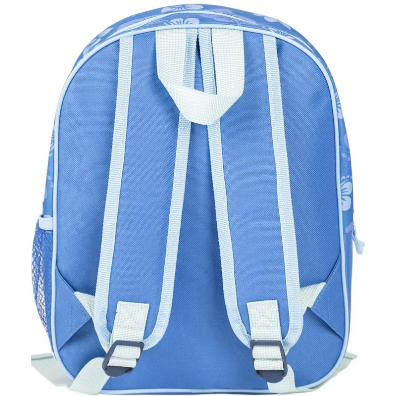 Ghiozdan pentru gradinita Stitch 3D,1 compartiment, albastru,25x10x31 cm [2]