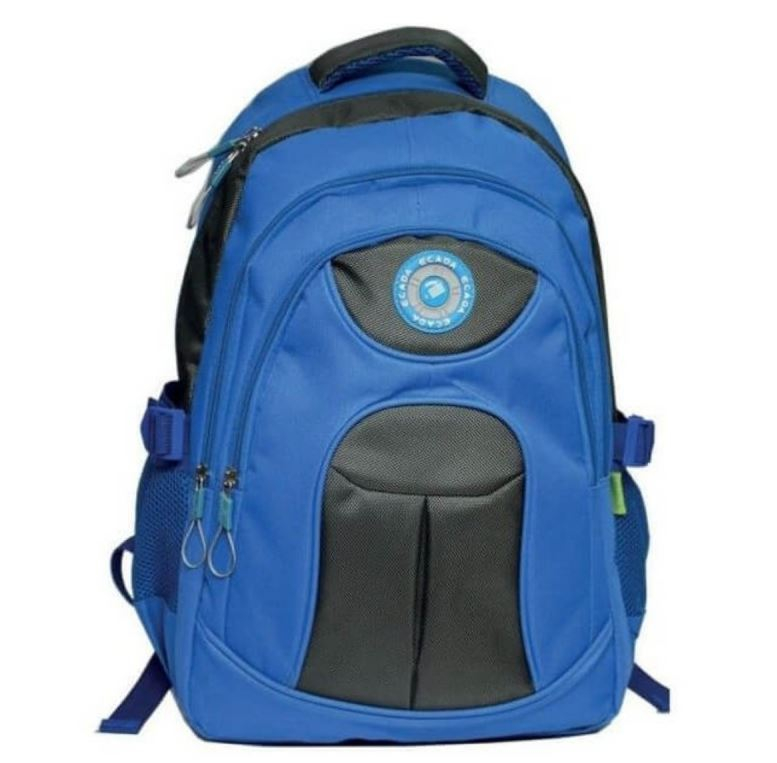Ghiozdan pentru scoala cu 3 compartimente,albastru,46 cm [1]