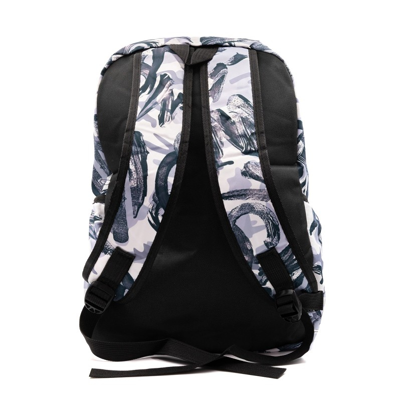 Ghiozdan pentru scoala model Grafitti,1 compartiment,3 buunare,textil,diverse culori,32x14x42 cm [6]