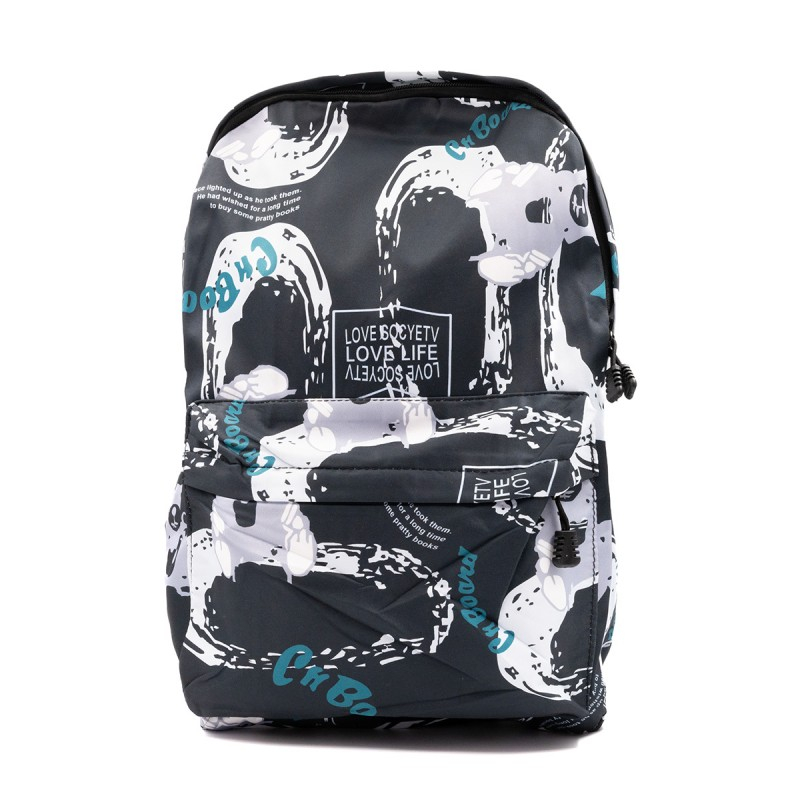 Ghiozdan pentru scoala model Ursulet,1 compartiment,3 buunare,textil,diverse culori,32x14x42 cm [4]