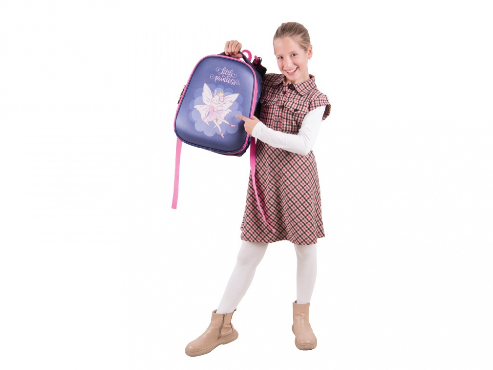 Ghiozdan Pulse Anatomic Cube Fairy Princess pentru clasele I-IV,28x18x38 cm [2]