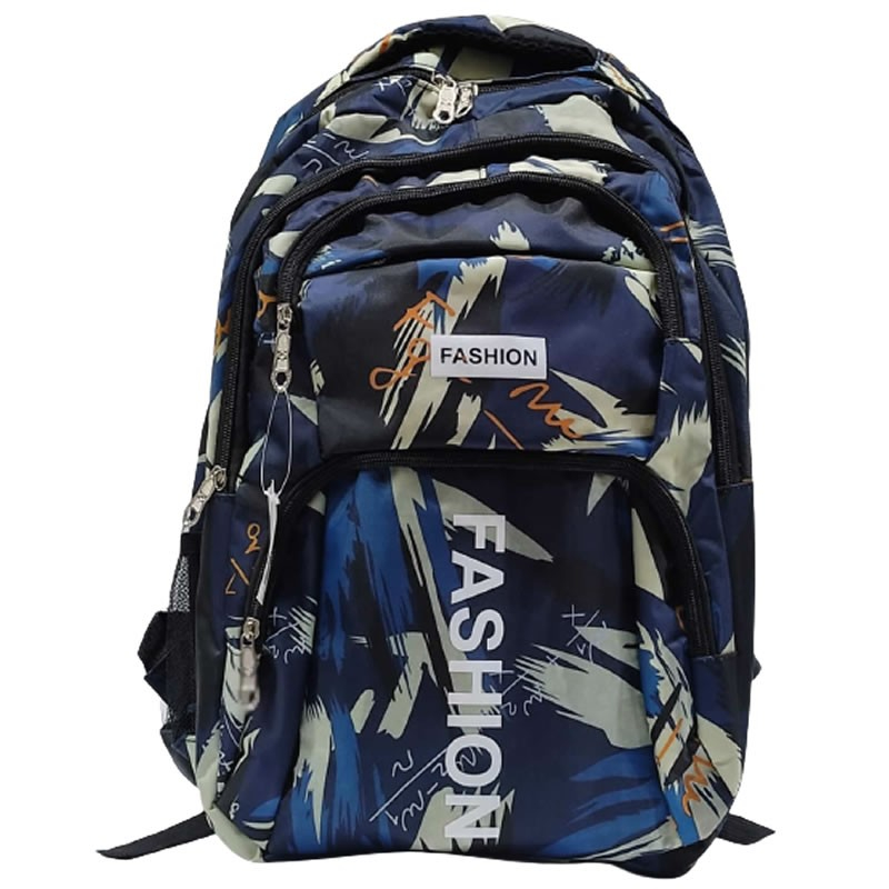 Ghiozdan scoala cu 2 compartimente si 3 buzunare,textil,diverse culori, 39 cm [1]