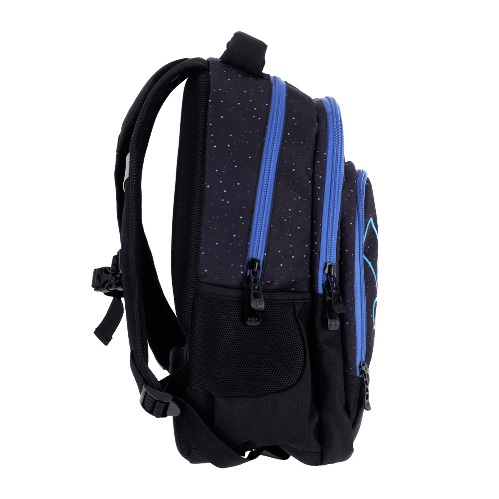 Ghiozdan Strigo Misty+ Black Cosmos, 24L, 39×27×18 cm [4]