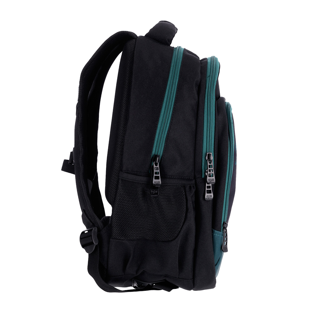 Ghiozdan Strigo Misty+ Black Dinosaur, 24L, 39×27×18 cm [6]